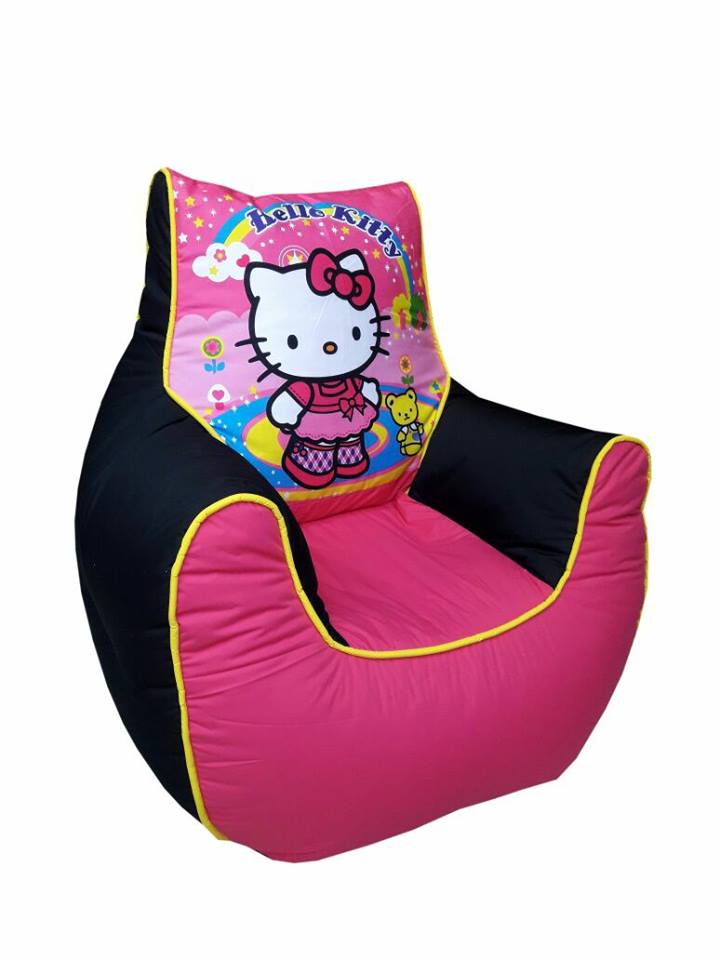 Hello Kitty Kids Bean Bag Sofa