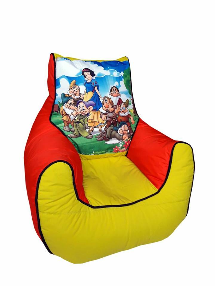 Snow White Kids Bean Bag Sofa