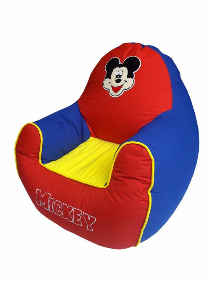 Mickey 03 Kids Bean Bag Sofa