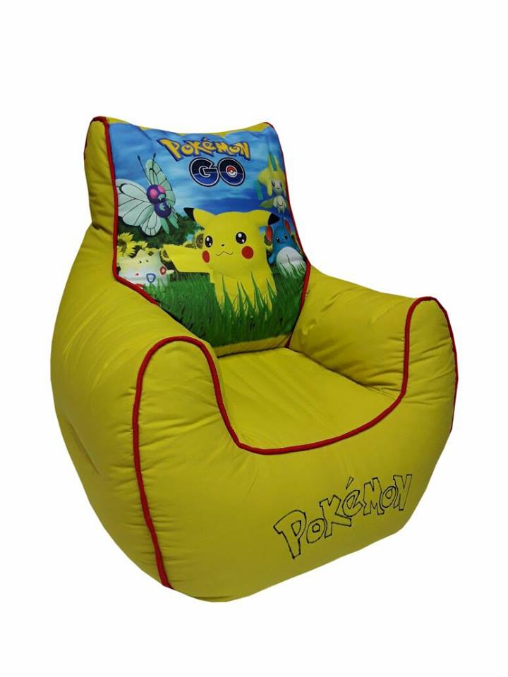 Pokemon 2 Kids Bean Bag Sofa