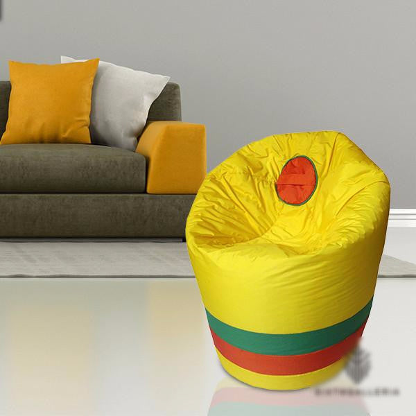 Yellow Large Bean Bag