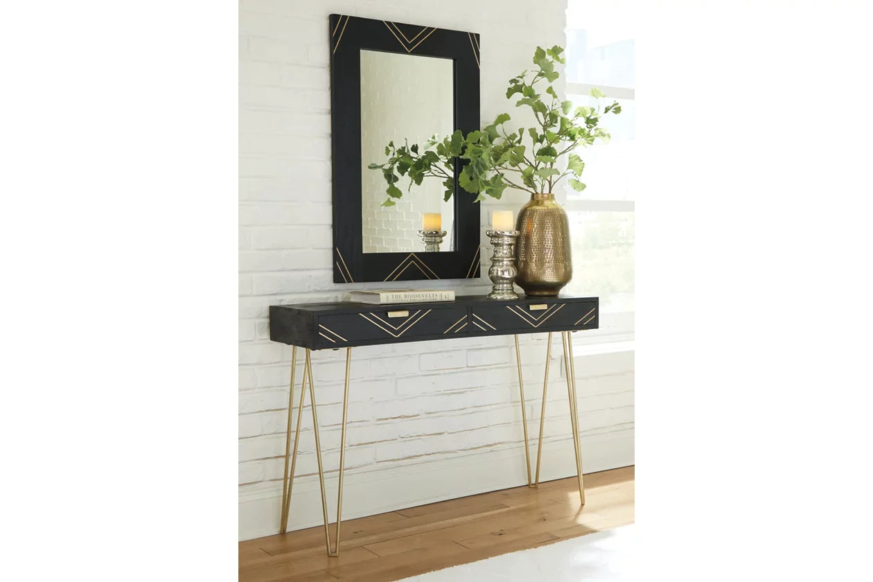 Clifon Console Table and Mirror