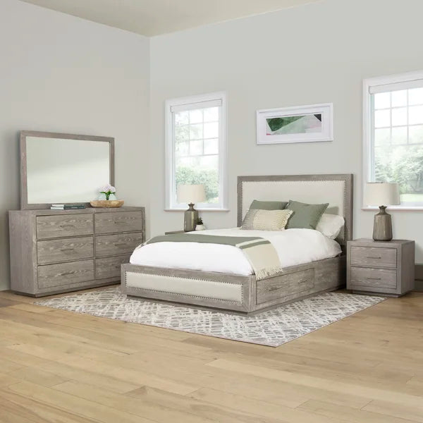 Duff Upholstered Double Bed
